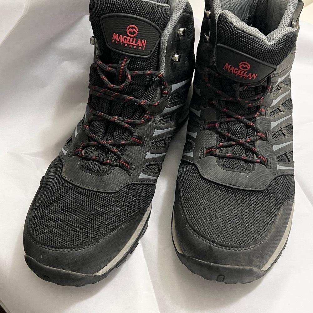 Magellan Outdoors Black and Gray Athletic Shoes